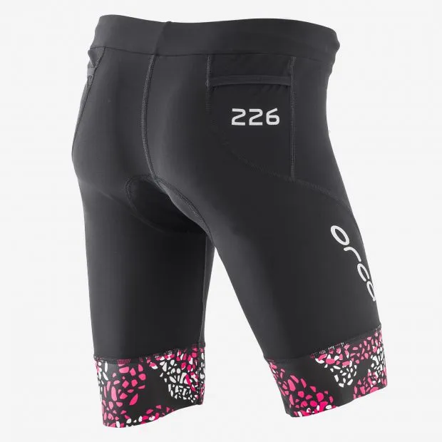 WOMENS 226 TRI SHORTS BK-PK