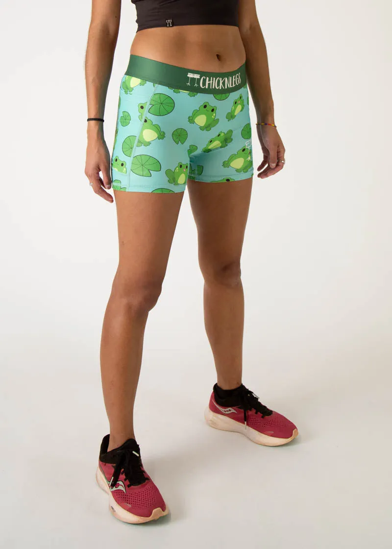 Women's Fartlek Froggies 3" Compression Shorts
