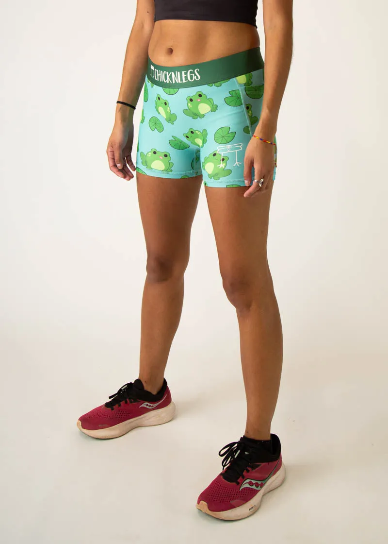 Women's Fartlek Froggies 3" Compression Shorts