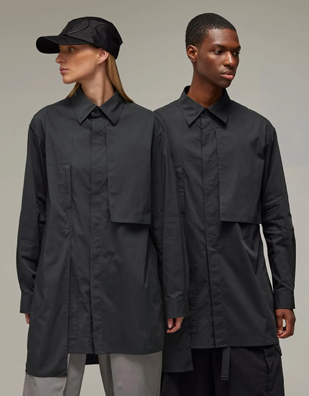 Y-3 Black Cotton Shirt