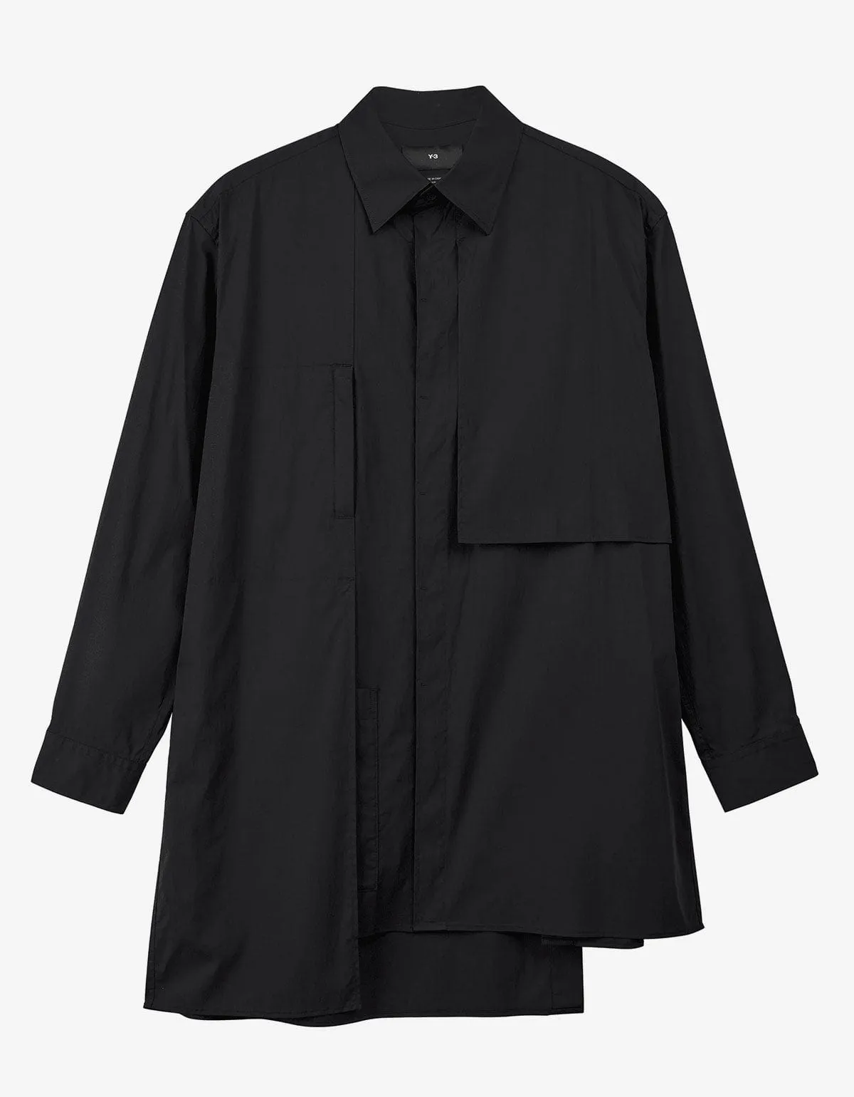 Y-3 Black Cotton Shirt