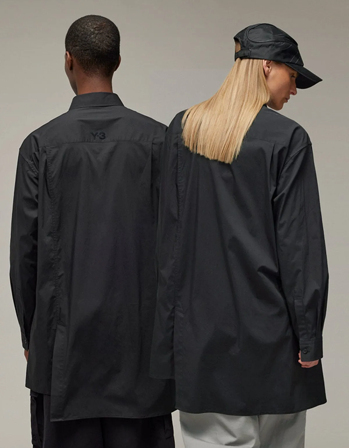 Y-3 Black Cotton Shirt